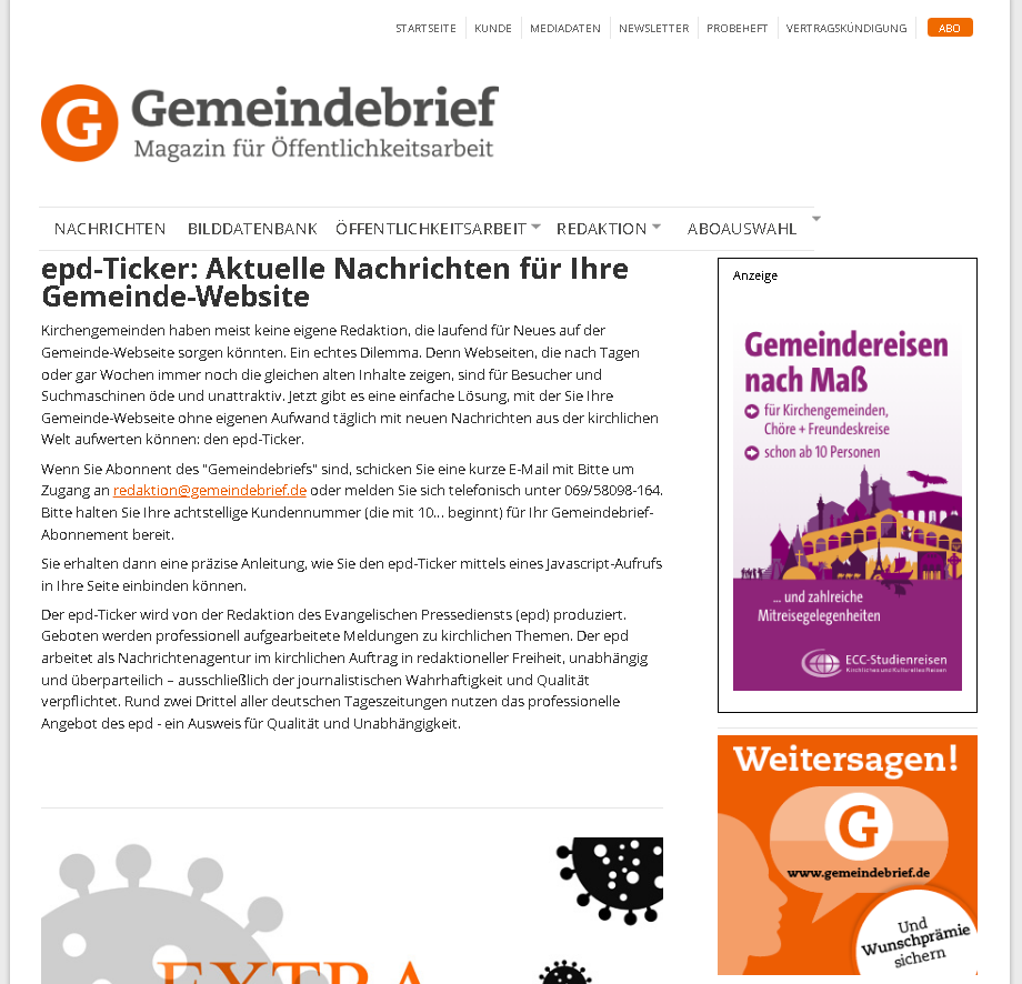 gemeindebrief-magazin.evangelisch.de